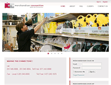 Tablet Screenshot of merchandiserconnection.com